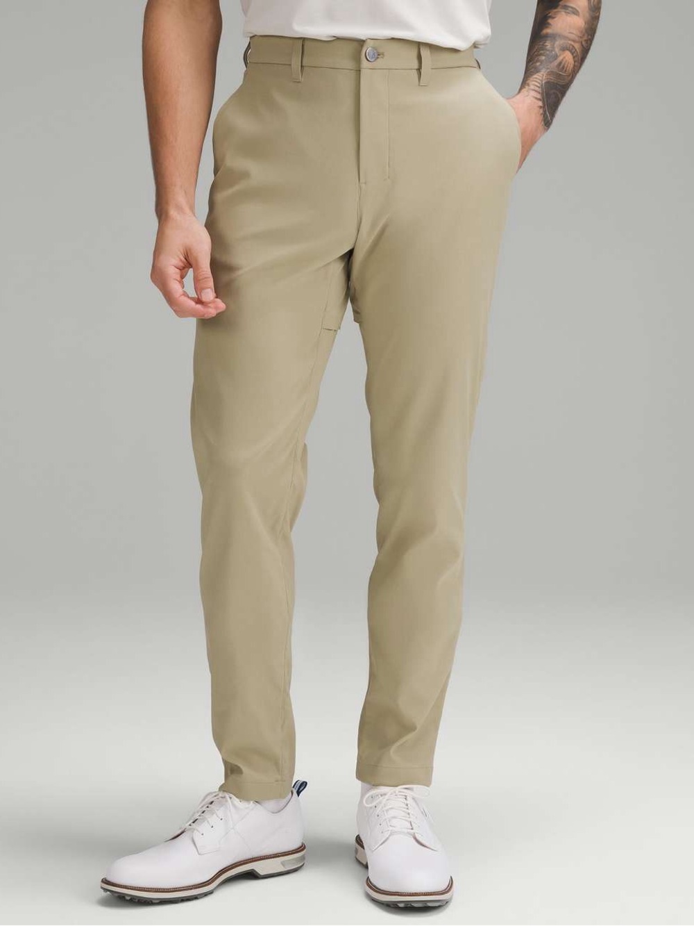 Lululemon ABC Slim-Fit Golf Trouser 34 x 32 Compass Khaki